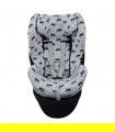 Cybex Sirona Q e Z i tamanho - Vista frontal Racoon Town