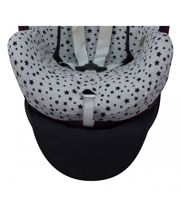 Cybex Sirona Q y Z i size - Detalle ojal Black Star Cybex Sirona Q y Z i size - Detalle ojal Black Star