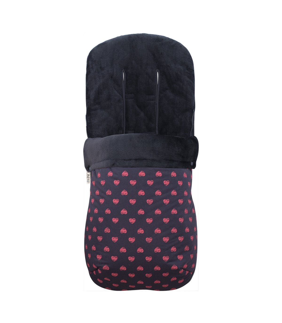 Bolsa de carrinho - Vista frontal Fluor Heart