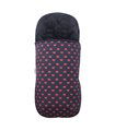 Saco silla paseo - Frontal desplegada Fluor Heart