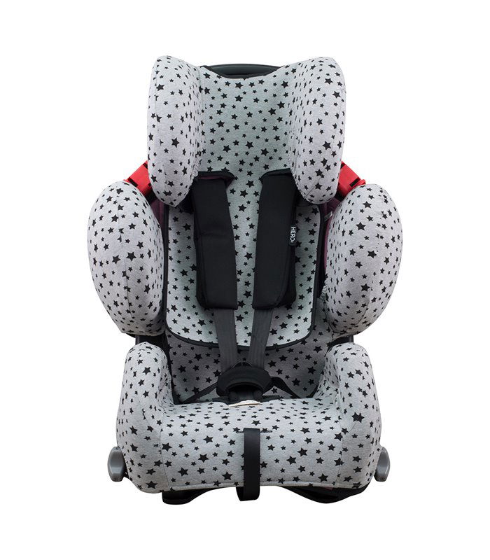Recaro Young Sport Hero - Vista Frontal Rosa Brilhos