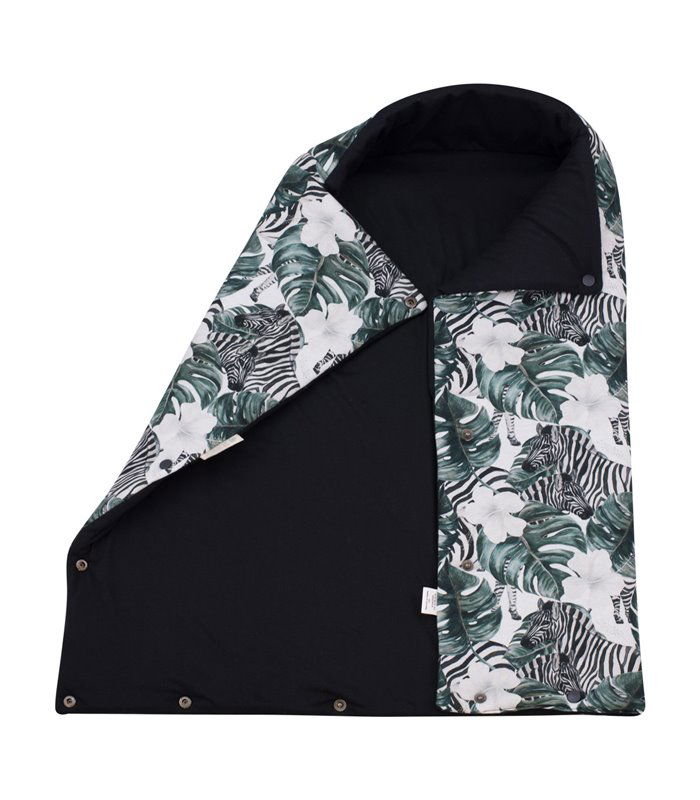 Saco capazo bebe - Vista interna y externa Zebra Saco capazo bebe - Vista interna y externa Zebra