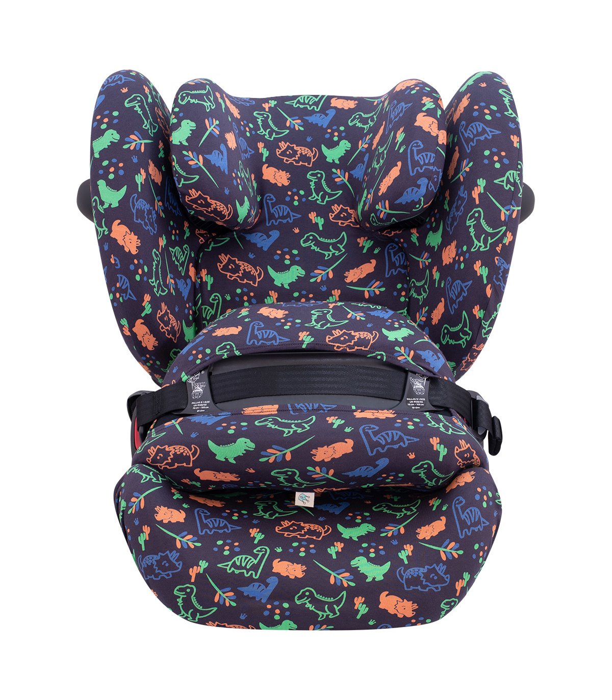 Cybex Pallas G i size - Vista frontal Happy Dino