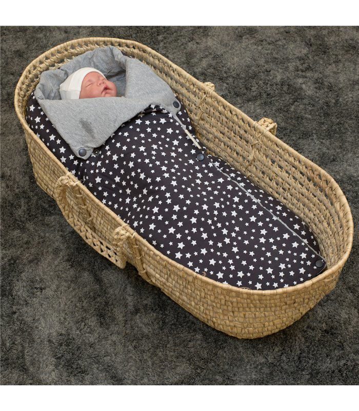 Saco capazo bebe - Vista de uso Winter Sky Saco capazo bebe - Vista de uso Winter Sky