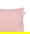 Cojín decorativo - Detalle etiqueta Dusty Pink