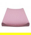 sábana impermeable - Vista frontal abierto Pink sparkles
