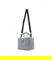 Bolso de mano - Vista con correa Vichy