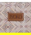 Leather label Dakar