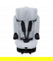 Jané Groowy Issize Stuhl Cover - Front View Hub Hashed White Star
