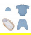 Erster Satz Baby Blue mit Wiegenlied - 1