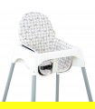 Cadeira alta ikea - Detalhe 3/4 Piquenique Vichy