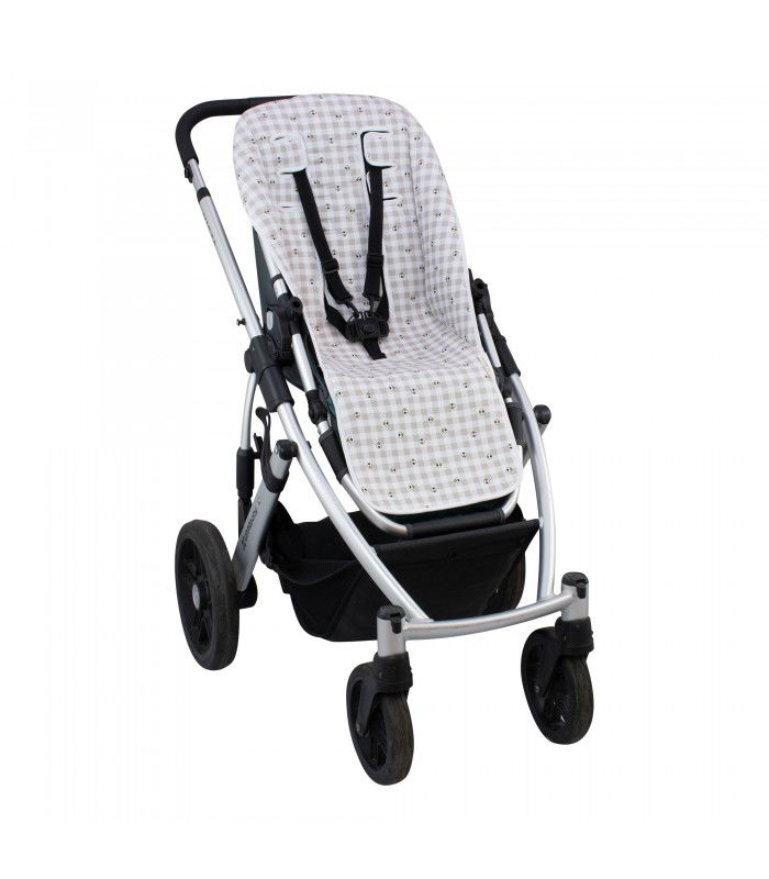Uppababy Vista - Picnic Vichy Front View