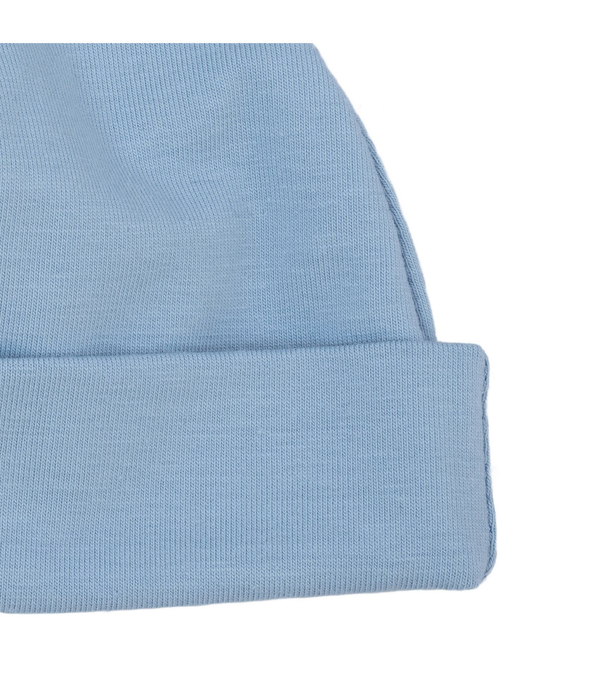 Babyblaue Babymütze - 2