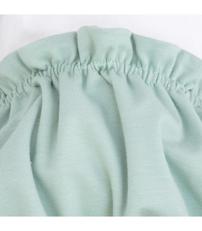 Culotte Pastel Green - Frieved Detail