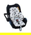 Almofada Redutor Universal para Assento de Carro (2 Peças) - 227