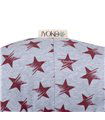 Almofada de viagem - detalhe da etiqueta Chalk Star