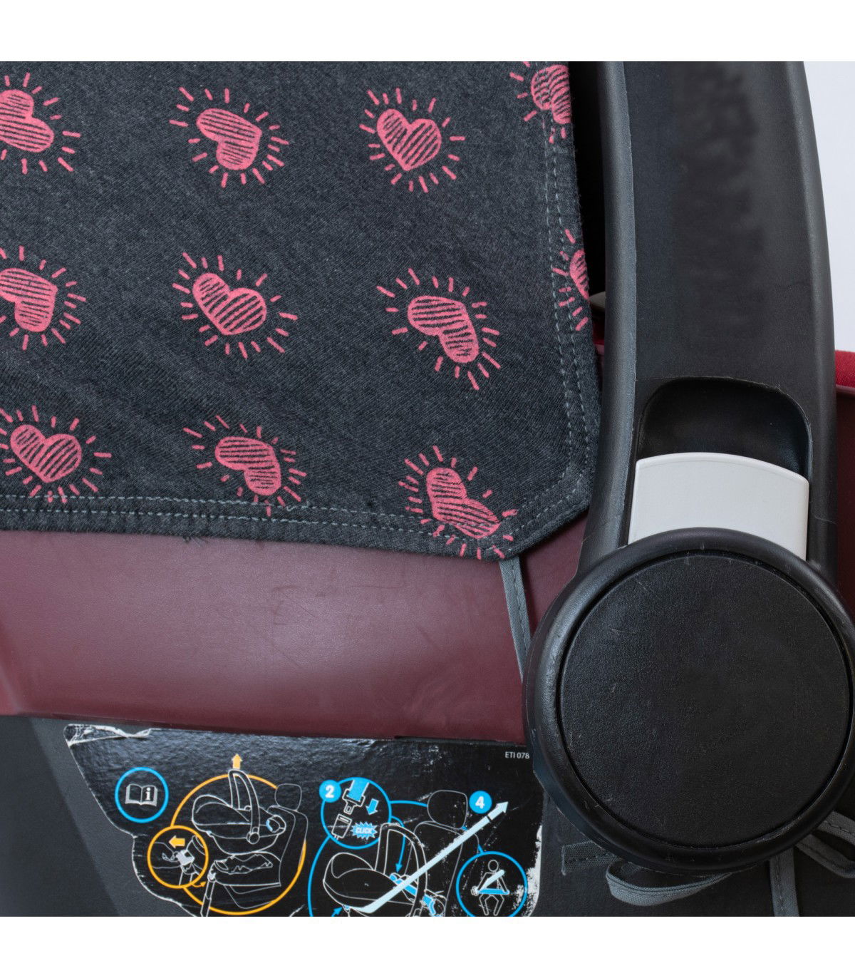 Detalle velcro Fluor Heart