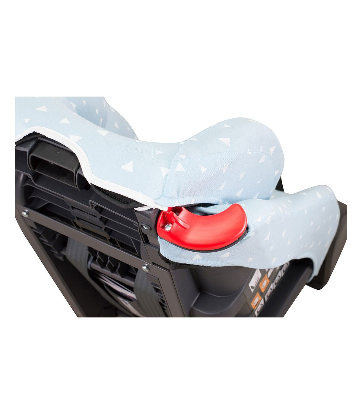 Klippan Triofix - Detalle posterior Blue Sparkles
